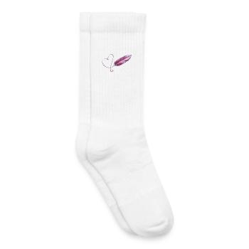 Little Love Feather - Sonja Ariel von Staden - Kids Tennis Socks - white - Right
