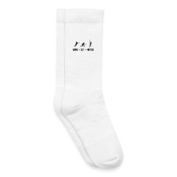 Tennis - Game Set Match - Kids Tennis Socks - white - Right
