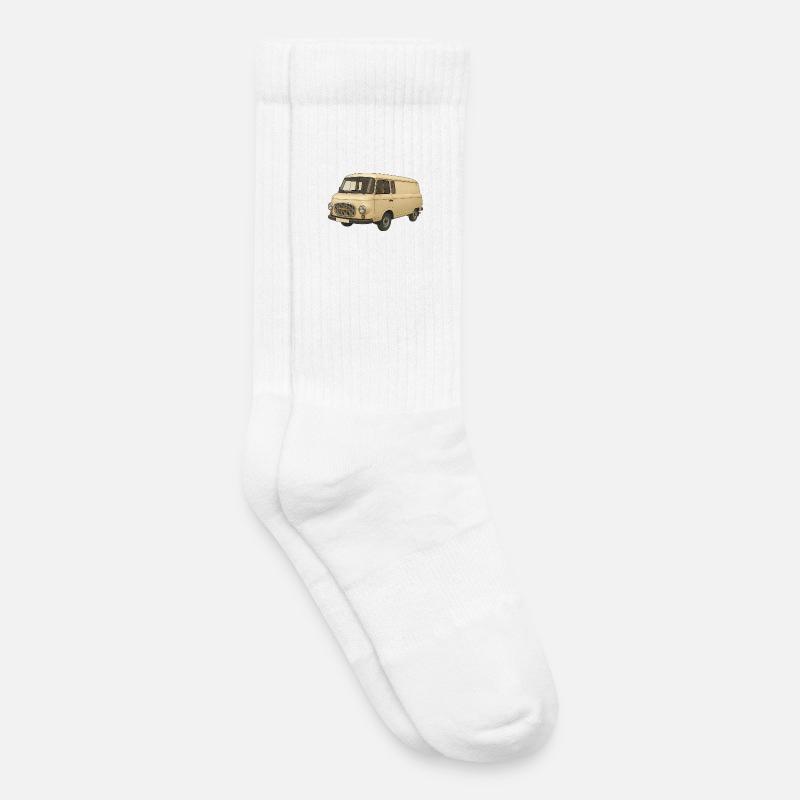B1000 als Comic - Kinder Tennissocken - Weiß