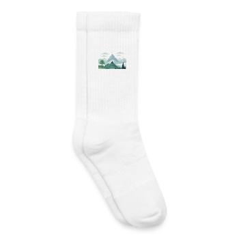 Gebirge - Kinder Tennissocken - Weiß - Rechts