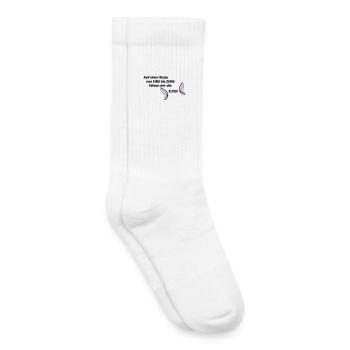 Lutins - Chaussettes de tennis bio enfant - blanc - Droite