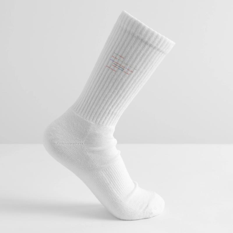 Drôle de code python sur la vie quotidienne, bébé Chaussettes de tennis bio enfant