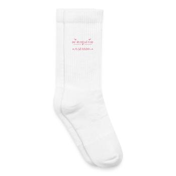 Pensioner No longer responsible - retirement - Kids Tennis Socks - white - Right