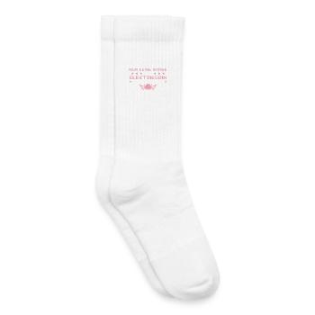 Handwerkerin Nur keine Sorge - Elektrikerin - Kinder Tennissocken - Weiß - Rechts