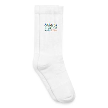 Voilà l'été Floral Burst - Kids Tennis Socks - white - Right