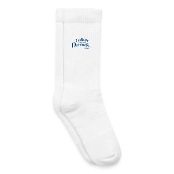 Follow Your Heart & Dreams Always - Kids Tennis Socks - white - Right