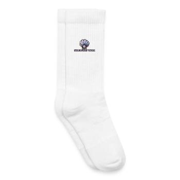 SeaWater Soul Muschelkunst - Kinder Tennissocken - Weiß - Rechts