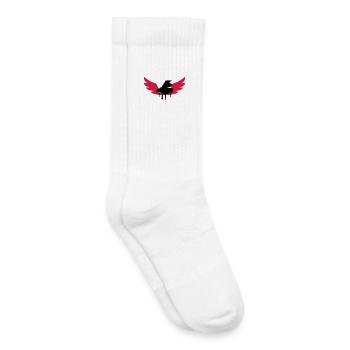 Piano / Klavier - Kinder Tennissocken - Weiß - Rechts