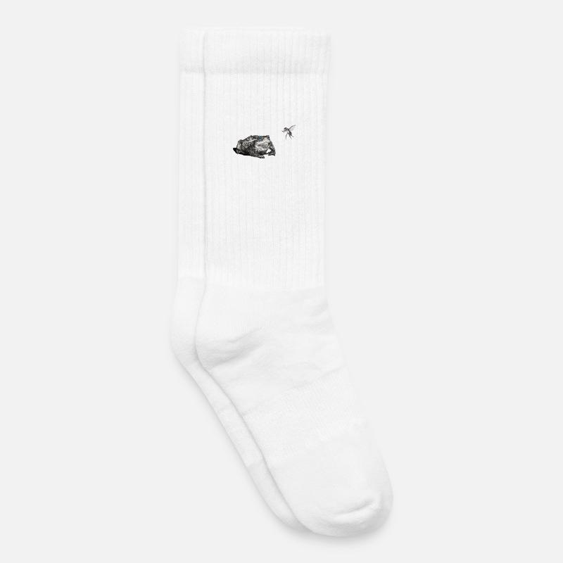 Toad and fly - Kids Tennis Socks - white