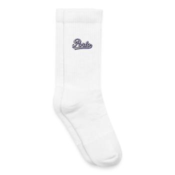 Porto Script Vintage Style - Chaussettes de tennis bio enfant - blanc - Droite