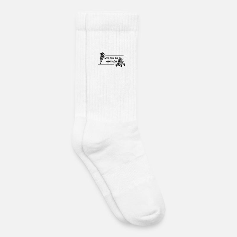 EnduroNamysłów MX&EnduroNamysłów Collection - Tennisstrømper børn - hvid