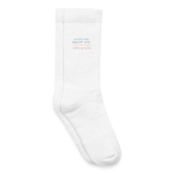 Hunde beweisen Liebe ohne Worte - Kinder Tennissocken - Weiß - Rechts