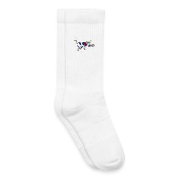 BAVARIAN UNICORN - Tennis - Kids Tennis Socks - white - Right