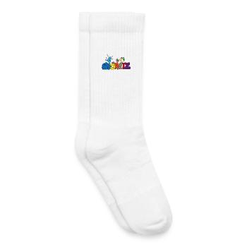 Moritz dans le cirque - Chaussettes de tennis bio enfant - blanc - Droite