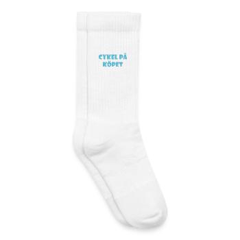 Talking Duva – Göteborg-Humor - Kinder Tennissocken - Weiß - Rechts