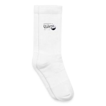 Frühstücksmuffel - kein Porridge für mich!  - Chaussettes de tennis bio enfant - blanc - Droite