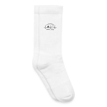 Kaltes Wasser, warmes Herz, Eisbaden, EKG, Puls - Kids Tennis Socks - white - Right