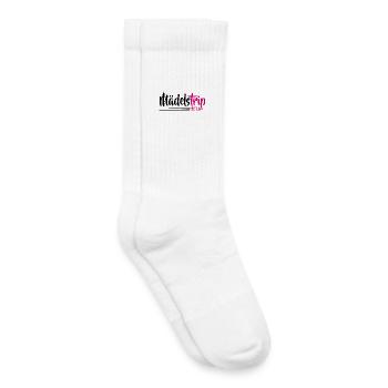 Girl Trip 2026 Gir des filles Strip des filles Strip des filles - Chaussettes de tennis bio enfant - blanc - Droite