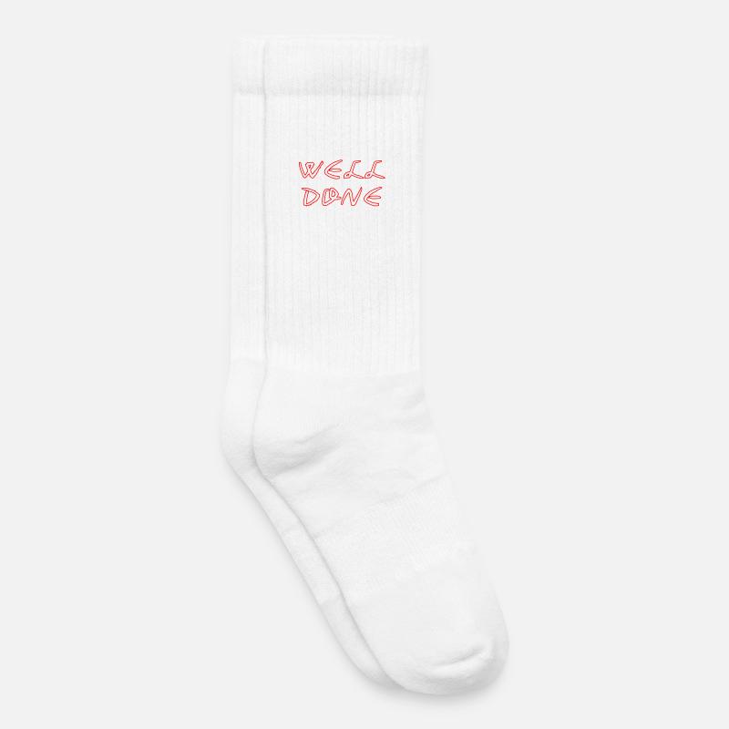 WELL_DONE - Kinder Tennissocken - Weiß