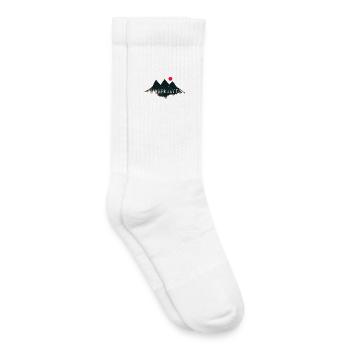Urban Mountain - Nature Vibes by Free Art - Kinder Tennissocken - Weiß - Rechts