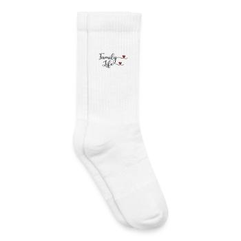 Family - Kids Tennis Socks - white - Right