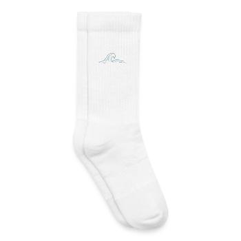 Wave Rider - Kids Tennis Socks - white - Right