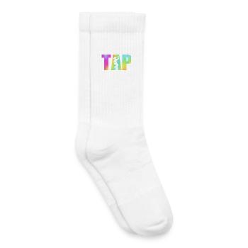 Maître danseur - Chaussettes de tennis bio enfant - blanc - Droite