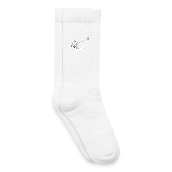 Fishing on the lake - Kids Tennis Socks - white - Right