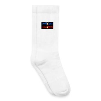  NA UDAR-ON STRIKE - Kids Tennis Socks - white - Right