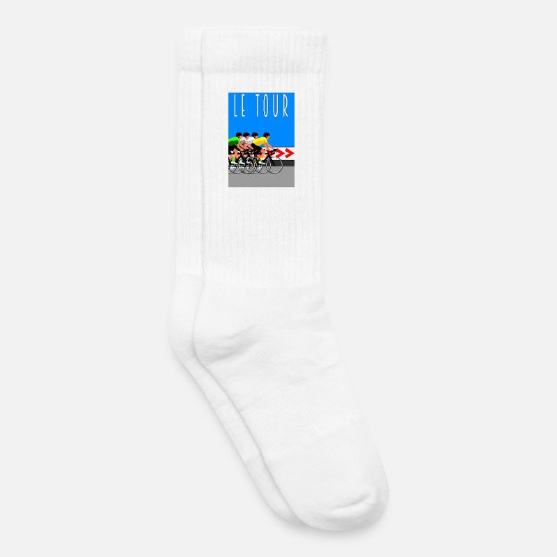 Lass unser - Kinder Tennissocken - Weiß