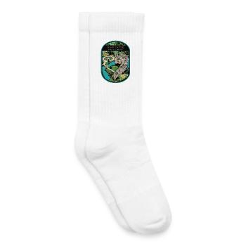 Illustration von Schloss Haar, Utrecht - Kinder Tennissocken - Weiß - Rechts