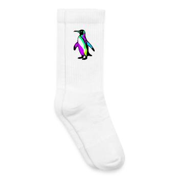 Pingouin - Chaussettes de tennis bio enfant - blanc - Droite