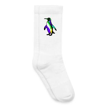 Pingouin - Chaussettes de tennis bio enfant - blanc - Droite