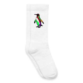 Pingouin - Chaussettes de tennis bio enfant - blanc - Droite