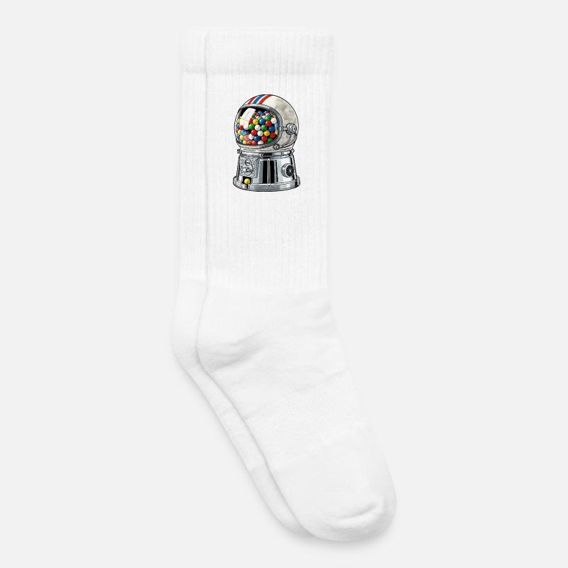 BubbleNaut - Kinder Tennissocken - Weiß
