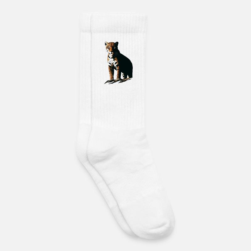 Jaguar - Kinder Tennissocken - Weiß