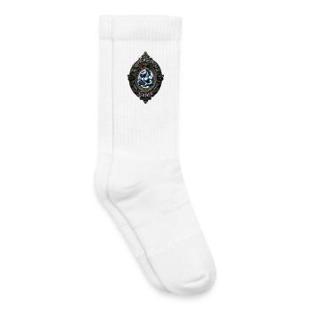 Rainbow Power Gamer - Chaussettes de tennis bio enfant - blanc - Droite