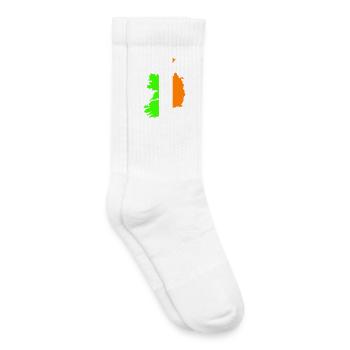 Irland Country - Kinder Tennissocken - Weiß - Rechts