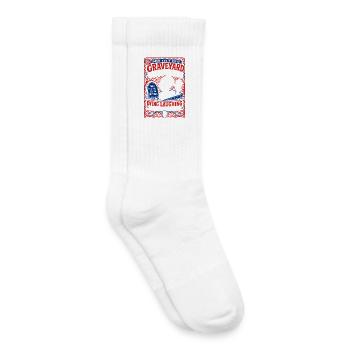 Graveyard Comedy Hour Skelett Humor - Kinder Tennissocken - Weiß - Rechts