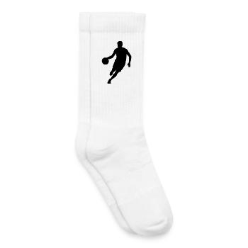 Basketball  - Kinder Tennissocken - Weiß - Rechts