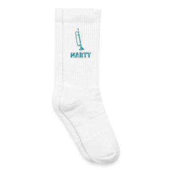 Marty as Trumpets - Kids Tennis Socks - white - Right