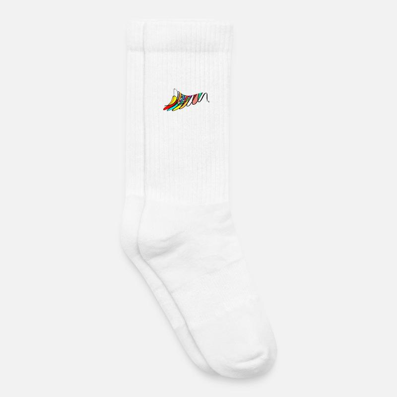 Feeling Good - Kinder Tennissocken - Weiß