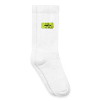 Enseigne vintage Rügen - Chaussettes de tennis bio enfant - blanc - Droite