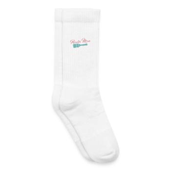 Peintre Vernisher - Chaussettes de tennis bio enfant - blanc - Droite