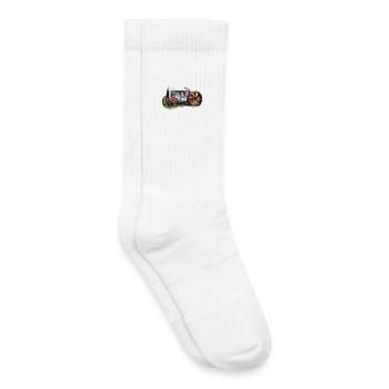 Tractor Fordson Model F - Kids Tennis Socks - white - Right