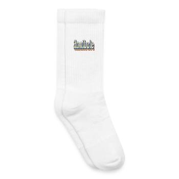 Vintage retro Annibale t-shirt t-shirt - Kids Tennis Socks - white - Right