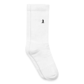 Motif Fly fishing, Fly-fishing - Kids Tennis Socks - white - Right