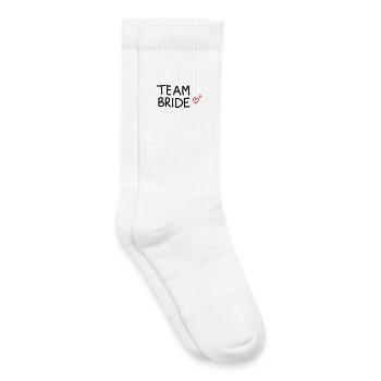 Team Bride - Kinder Tennissocken - Weiß - Rechts