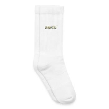 Pilote cargo An-12 - Chaussettes de tennis bio enfant - blanc - Droite