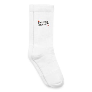 ABSICHTSLOSIGKEIT HERZ - Kinder Tennissocken - Weiß - Rechts